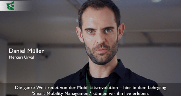 Ludwig Haas zum Start «CAS Smart Mobility Management»
